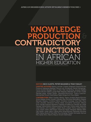 cover image of Knowledge Production and Contradictory Functions in African Higher Education